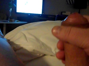 Wanking at hotel