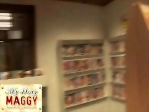 My-dirty-maggy.com VIDEO STORE SEX SESSION
