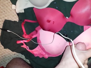 cum on three bras