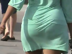 Candid ASSES in dresses and skirts