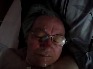 German Granny Cumshot 2