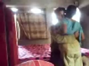 Horny Bengali wife secretly sucks and fucks in a dressed quickie, bengali audio