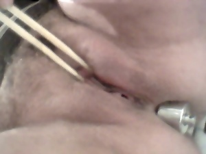 ass plug and chinese sticks