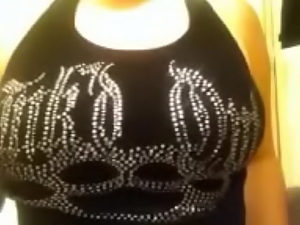 21 yo amateur plays with big tits